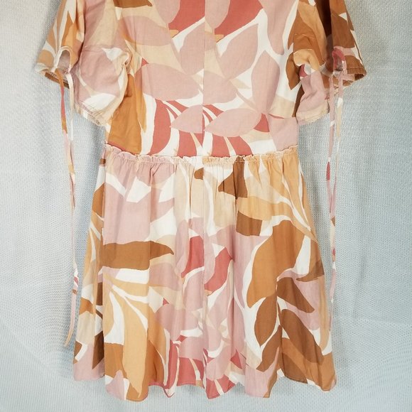 Free People Girl And The Sun Avery Mini Dress in Spice Leaf XS or MEDIUM - NWT - Picture 15 of 15